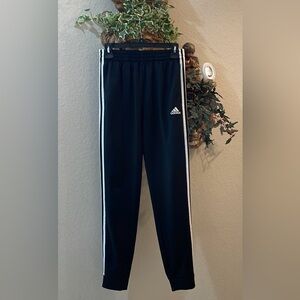 ADIDAS US ELASTIC WAISTBAND ESSENTIALS 3-STRIPES JOGGERS Young Boys SZ:14-16 EUC